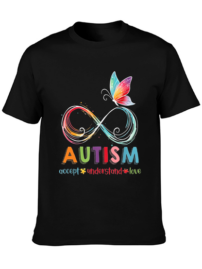 Autism Awareness T-Shirt - Accept Understand Love