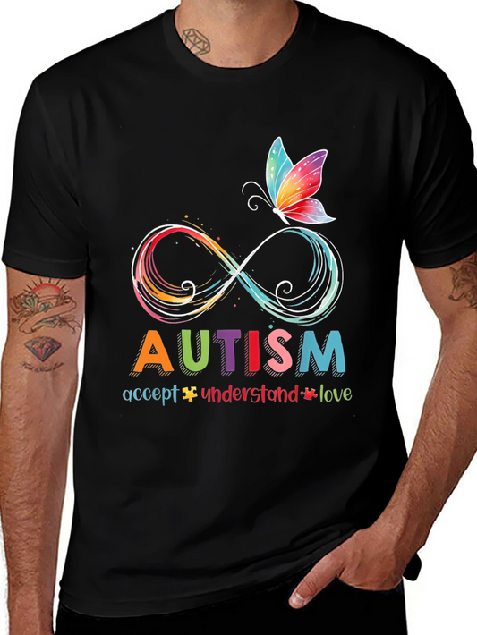 Autism Awareness T-Shirt - Accept Understand Love