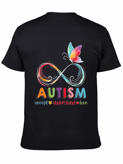 Autism Awareness T-Shirt - Accept Understand Love