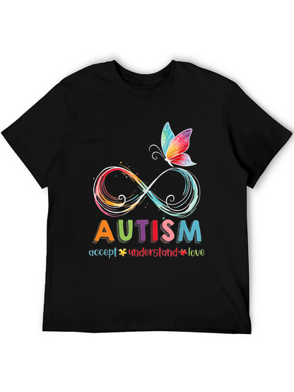 Autism Awareness T-Shirt - Accept Understand Love