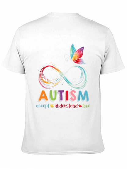 Autism Awareness T-Shirt - Accept Understand Love