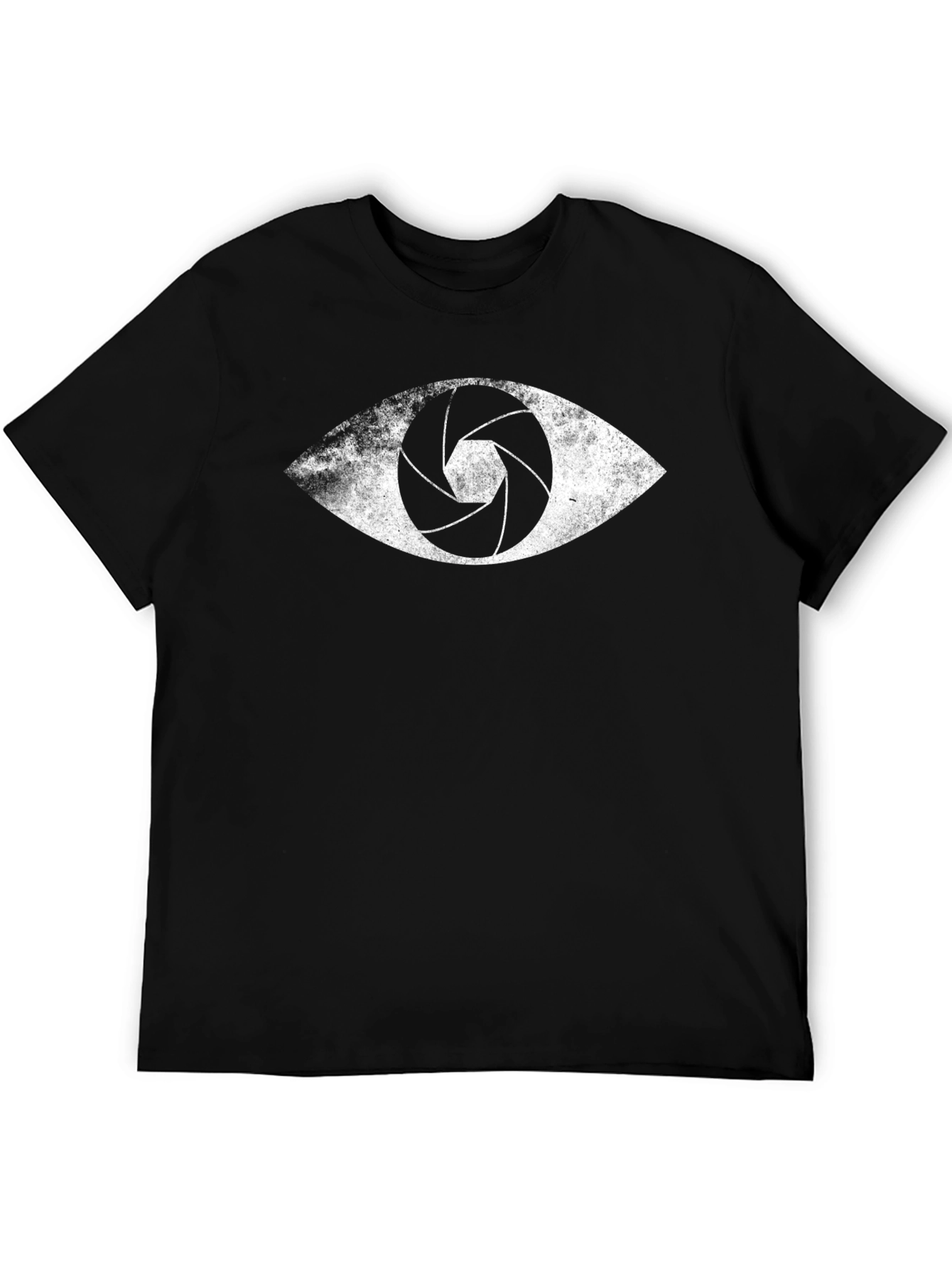 Aperture Eye Graphic Tee - Modern Style