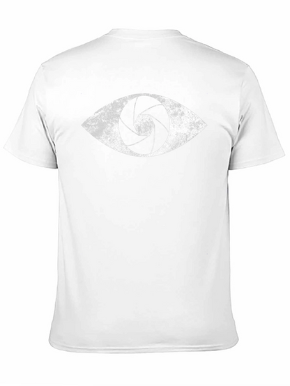 Aperture Eye Graphic Tee - Modern Style