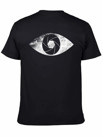 Aperture Eye Graphic Tee - Modern Style