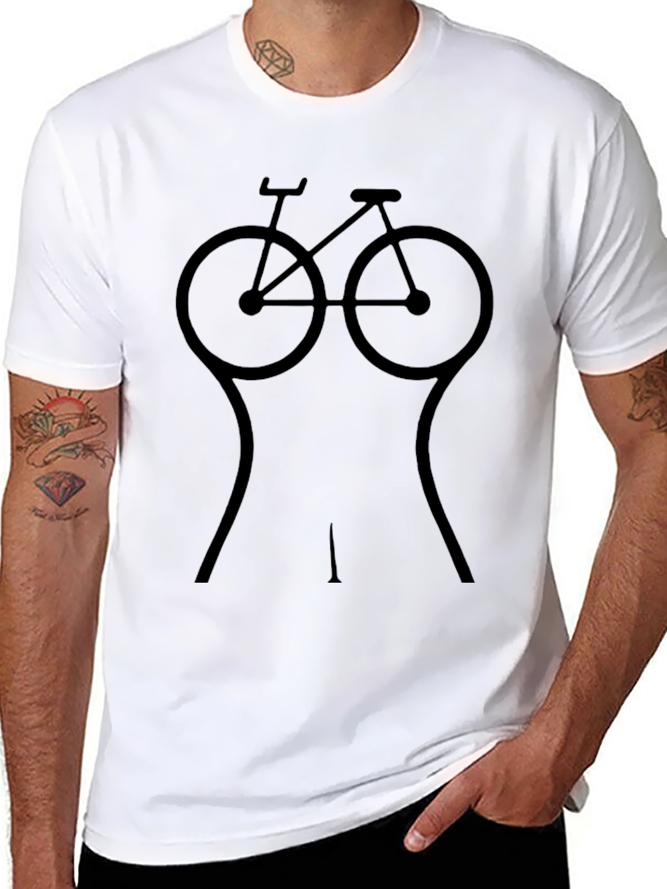 Bicycle Silhouette T-Shirt