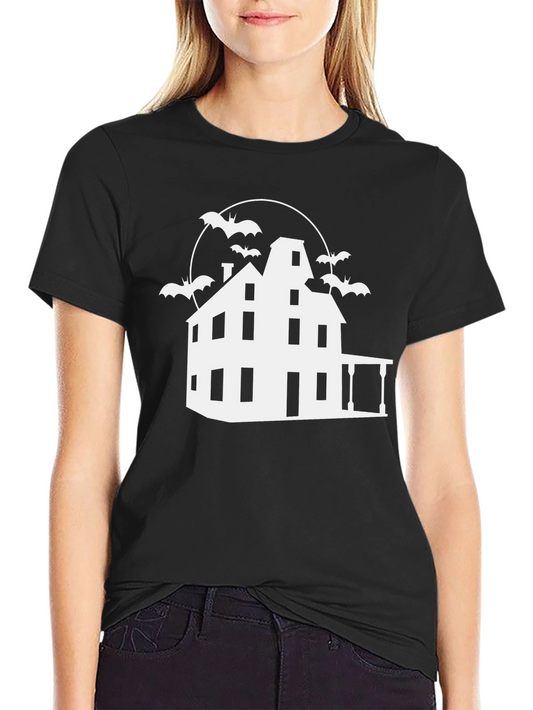 Spooky Halloween House T-Shirt