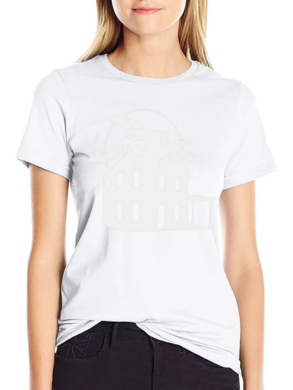 Spooky Halloween House T-Shirt