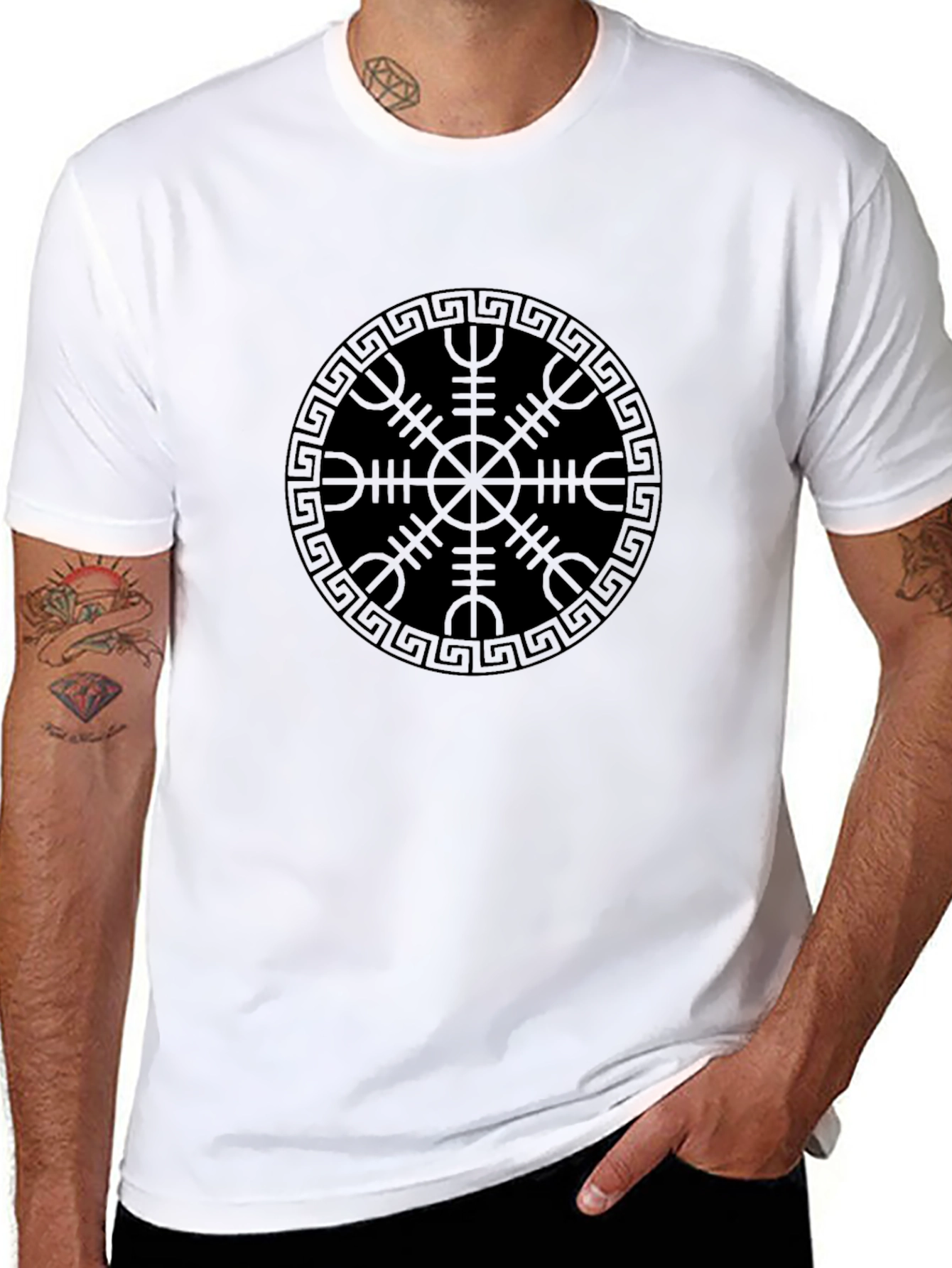 Vegvisir Compass Viking T-Shirt