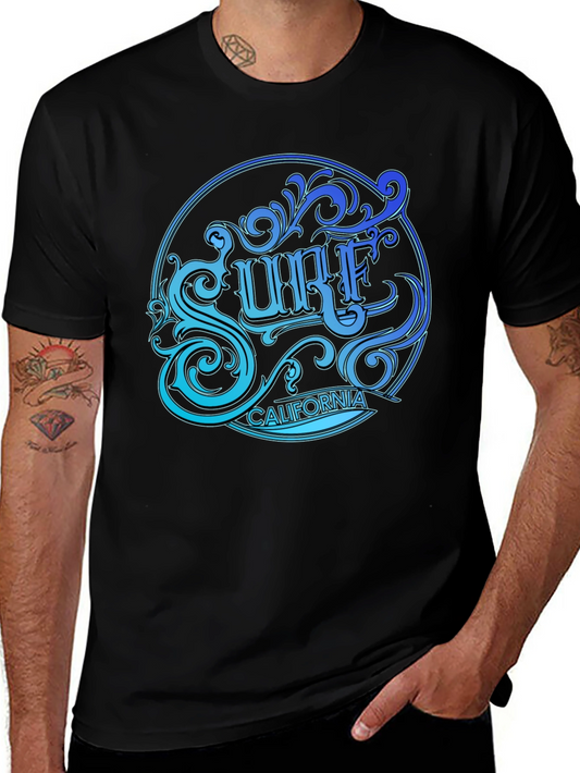 Surf California Graphic Print T-Shirt