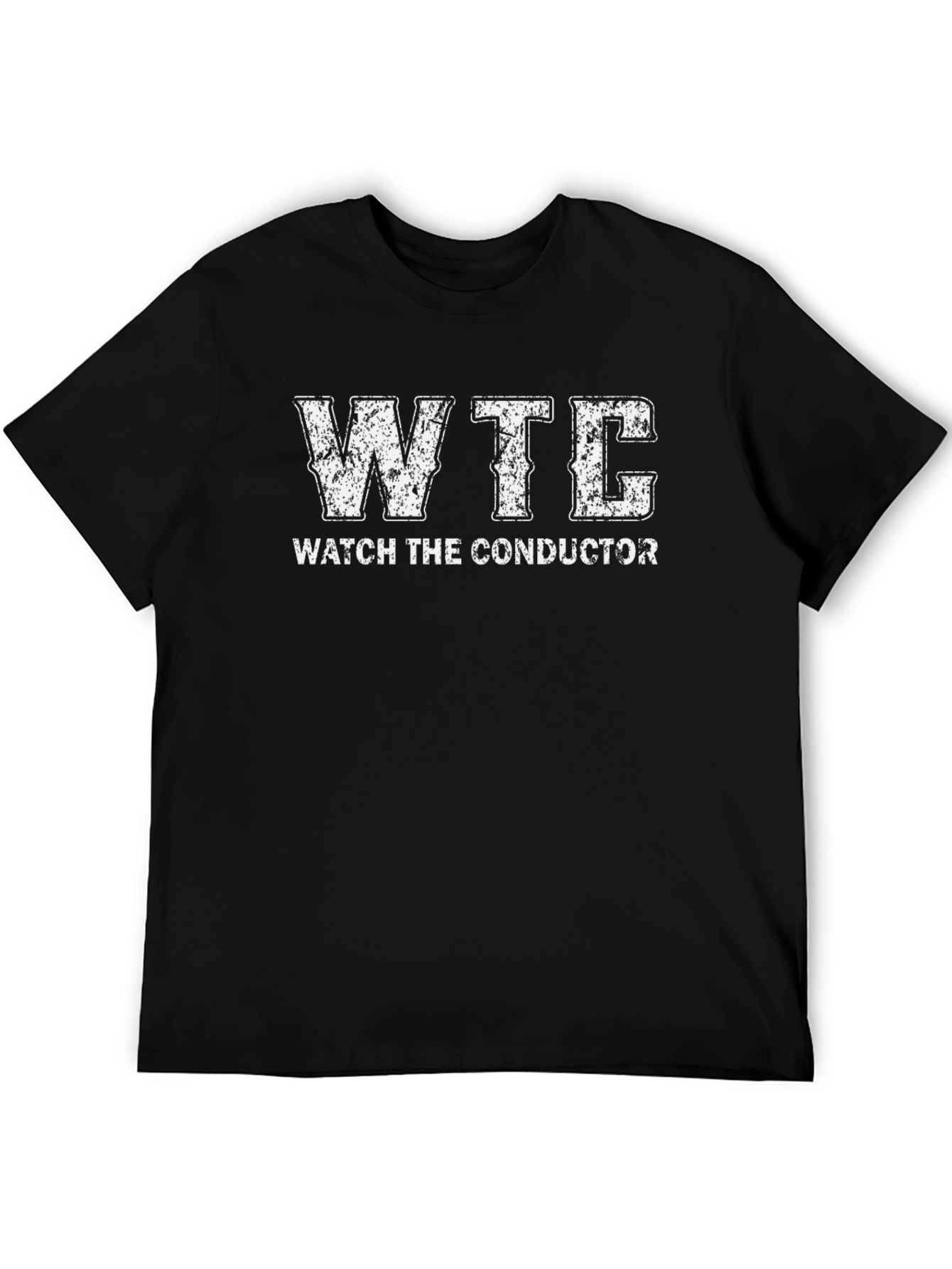 WTC Watch the Conductor Black T-Shirt