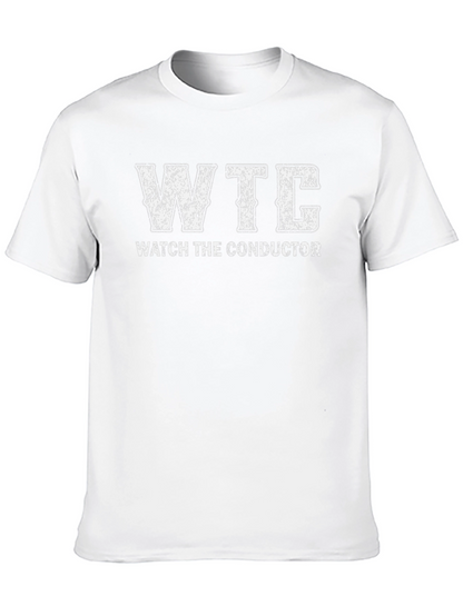 WTC Watch the Conductor Black T-Shirt