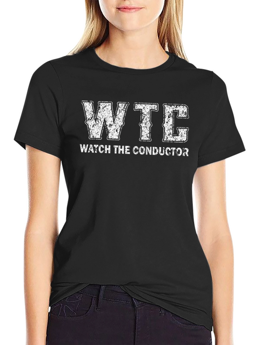 WTC Watch the Conductor Black T-Shirt