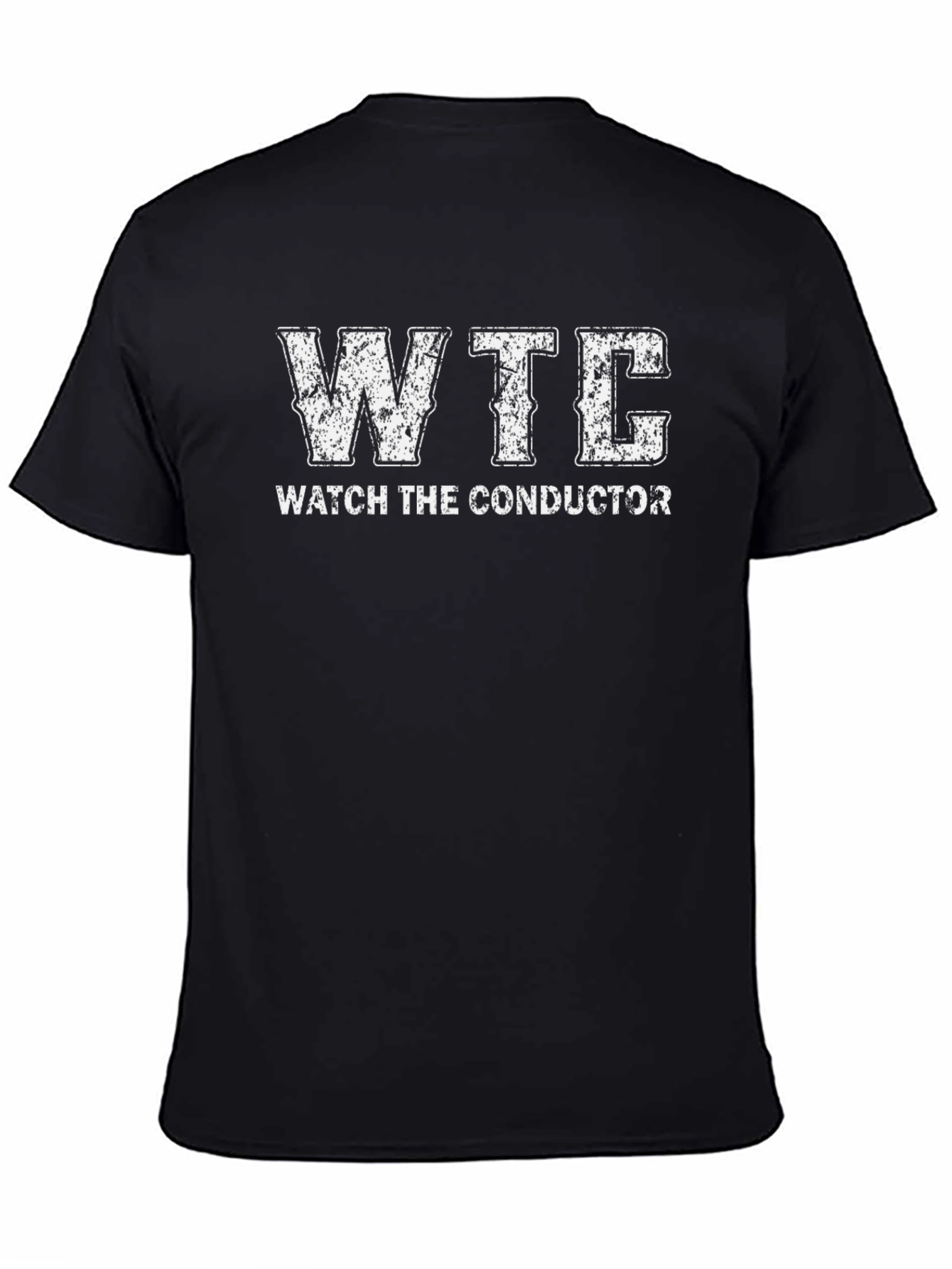 WTC Watch the Conductor Black T-Shirt
