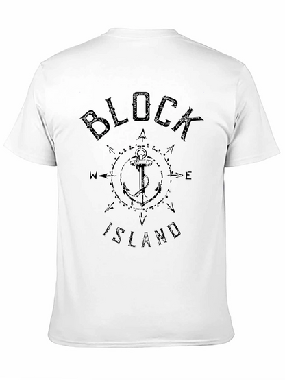Block Island Anchor Graphic T-Shirt