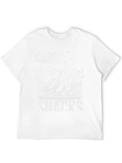 Will Hike For Snacks - Graphic T-Shirt