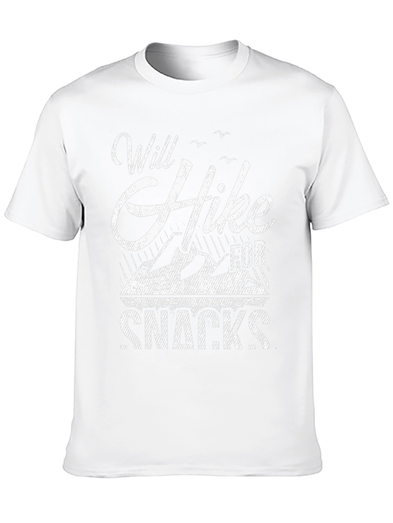 Will Hike For Snacks - Graphic T-Shirt