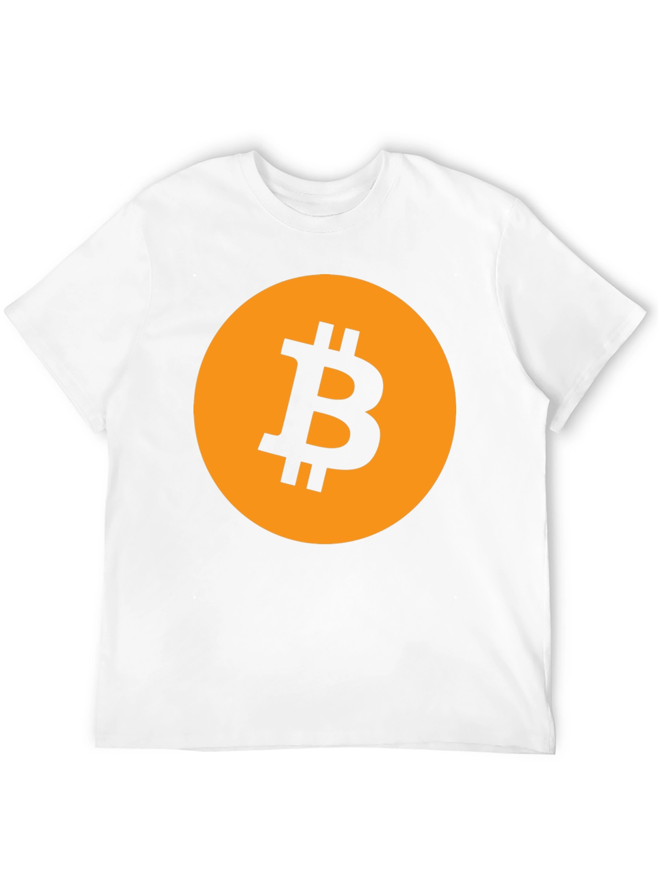 Bitcoin Logo Graphic Tee - Black Crypto T-Shirt