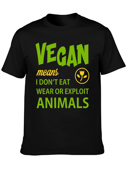 Vegan T-Shirt - I Dont Eat Animals