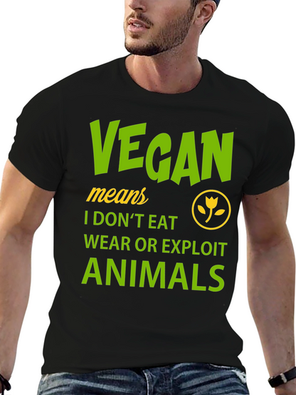 Vegan T-Shirt - I Dont Eat Animals