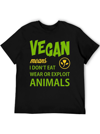 Vegan T-Shirt - I Dont Eat Animals
