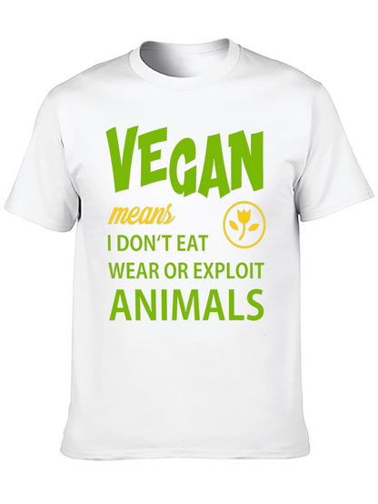 Vegan T-Shirt - I Dont Eat Animals