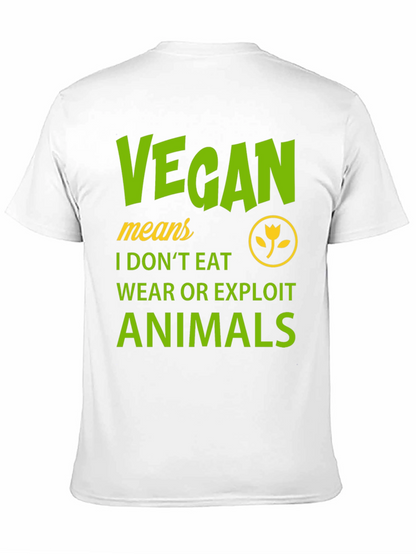 Vegan T-Shirt - I Dont Eat Animals