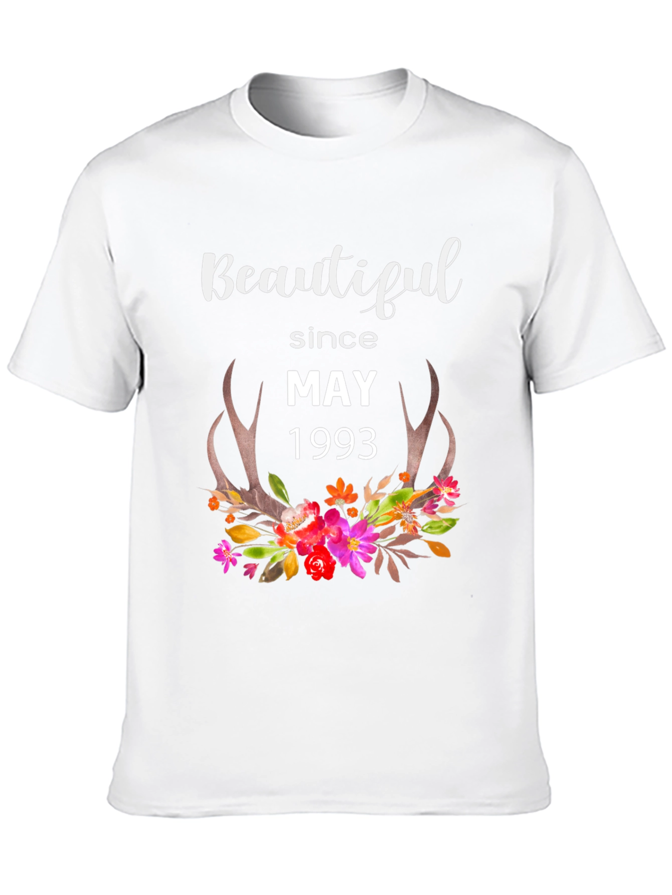 Beautiful Since May 1993 Black T-Shirt