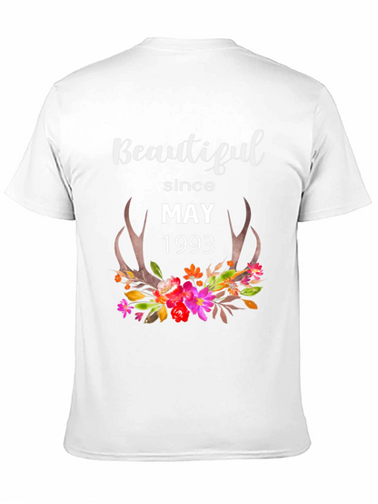 Beautiful Since May 1993 Black T-Shirt