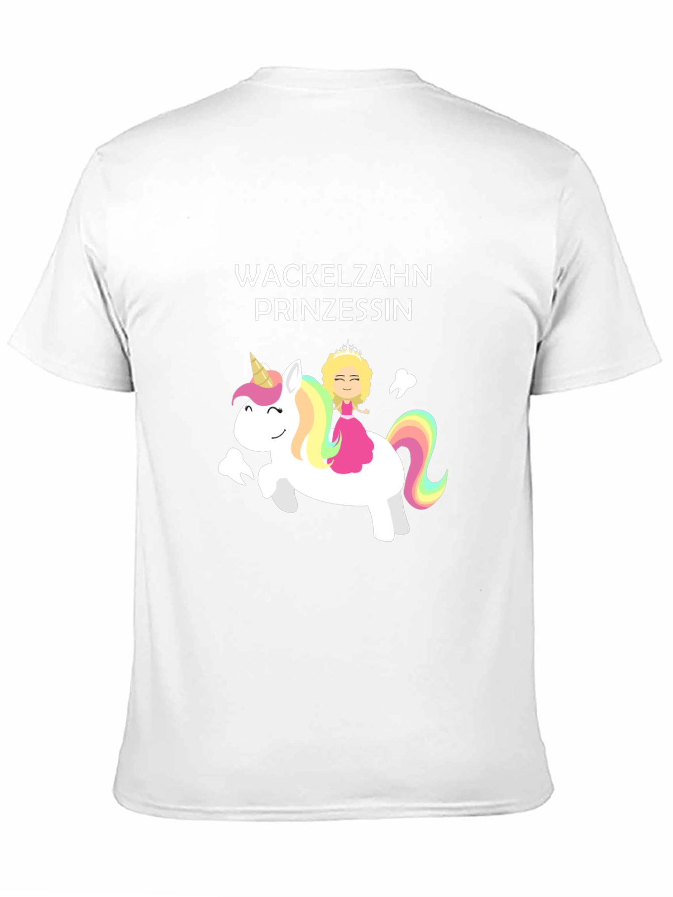 Wackelzahn Prinzessin T-Shirt - Unicorn Princess