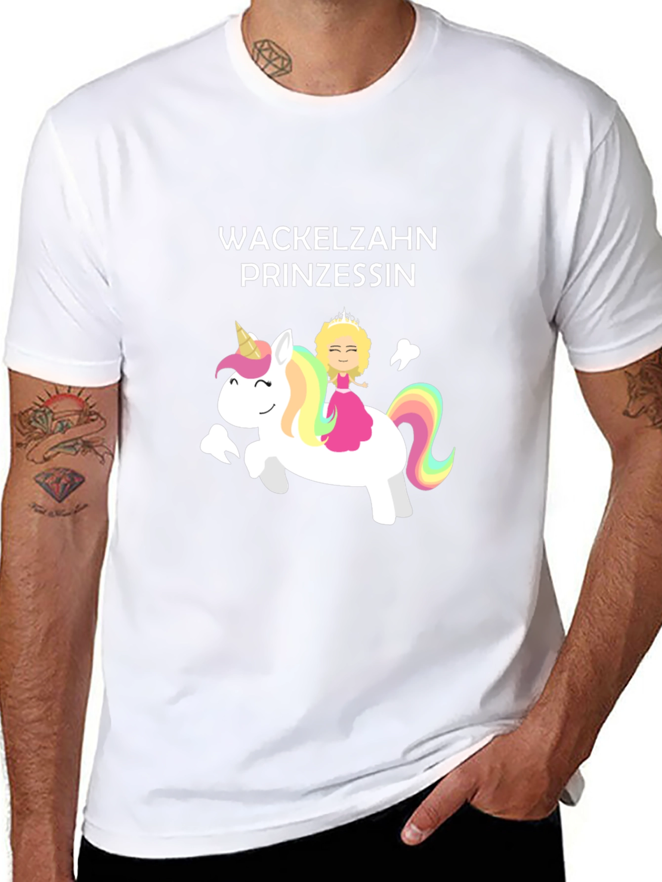 Wackelzahn Prinzessin T-Shirt - Unicorn Princess
