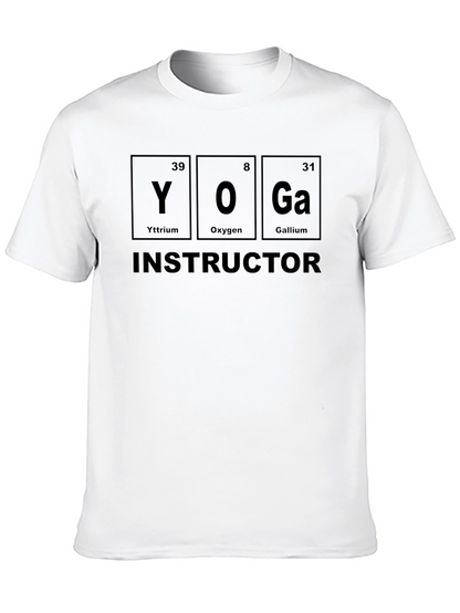 Yoga Instructor Periodic Table T-Shirt