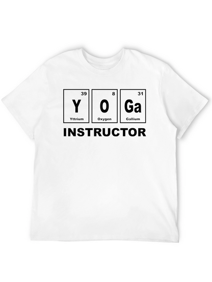 Yoga Instructor Periodic Table T-Shirt