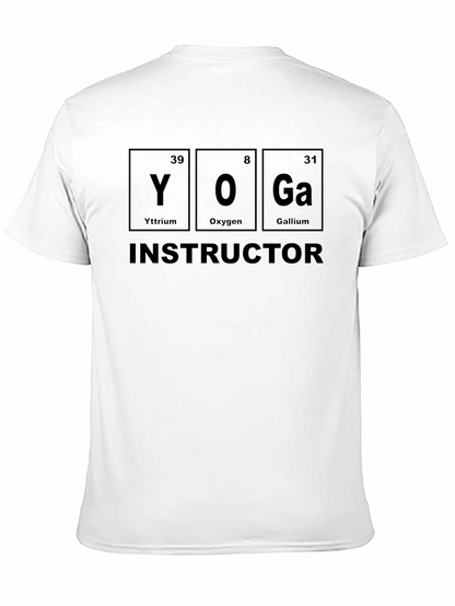 Yoga Instructor Periodic Table T-Shirt