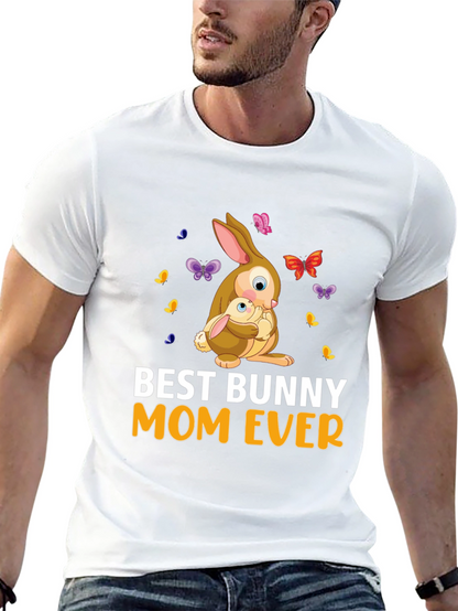 Best Bunny Mom Ever T-Shirt - Cute Easter Gift