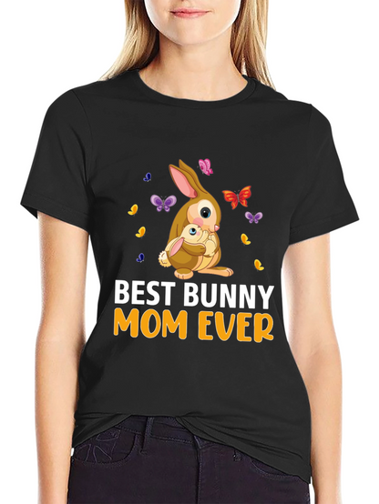 Best Bunny Mom Ever T-Shirt - Cute Easter Gift