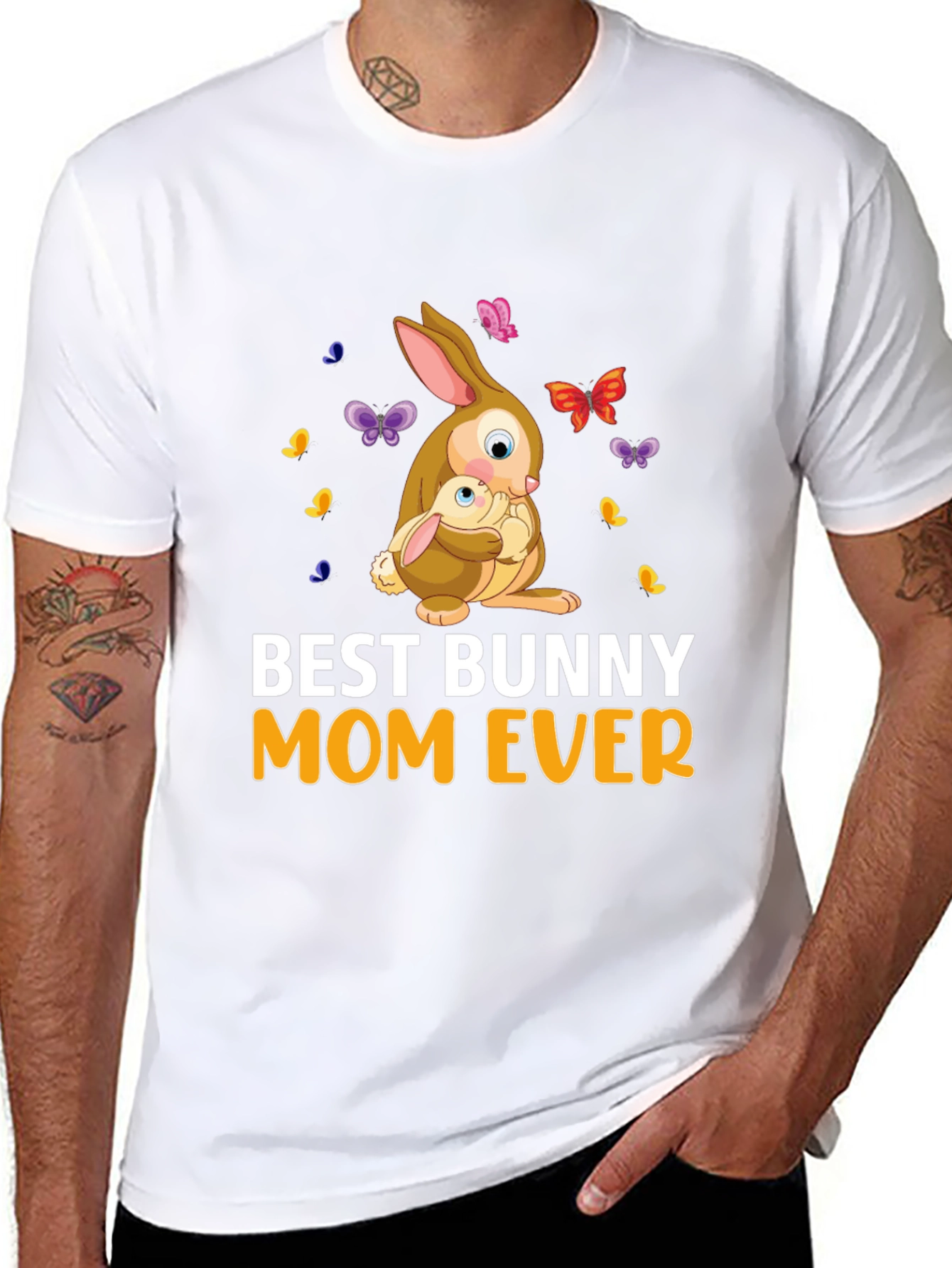 Best Bunny Mom Ever T-Shirt - Cute Easter Gift