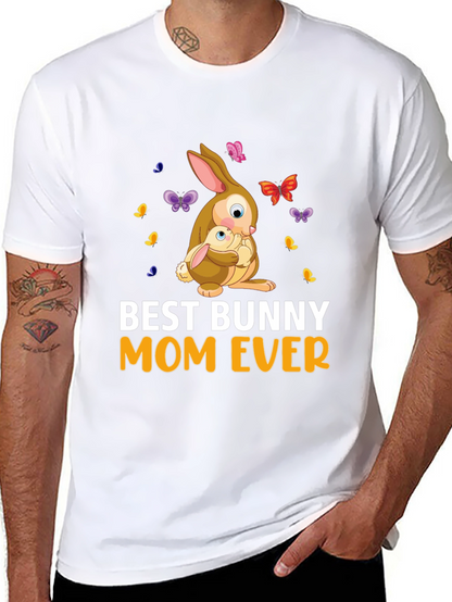 Best Bunny Mom Ever T-Shirt - Cute Easter Gift