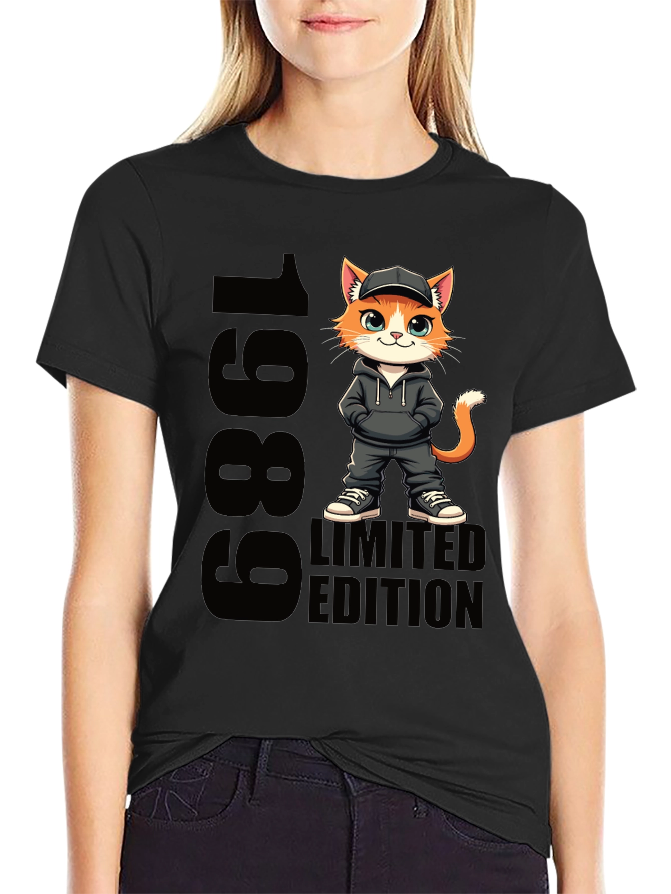 1989 Limited Edition Cat Graphic Tee