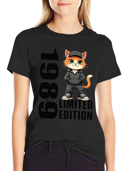 1989 Limited Edition Cat Graphic Tee