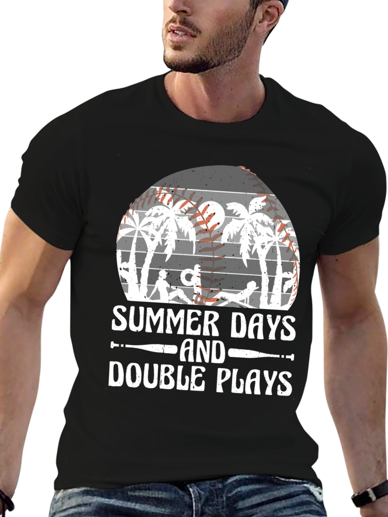 Summer Days & Double Plays Graphic Tee