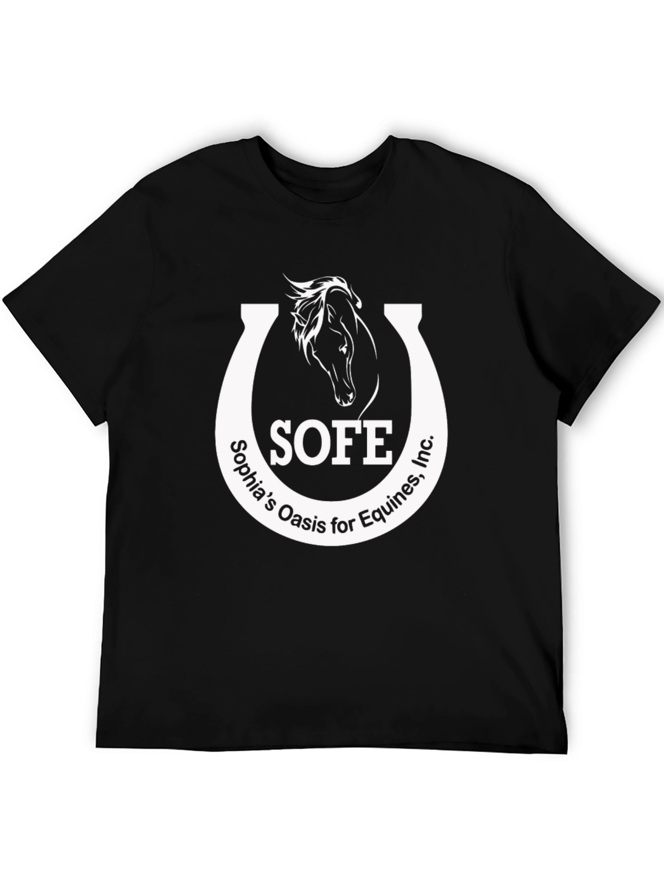 SOFE Horse Sanctuary Black T-Shirt