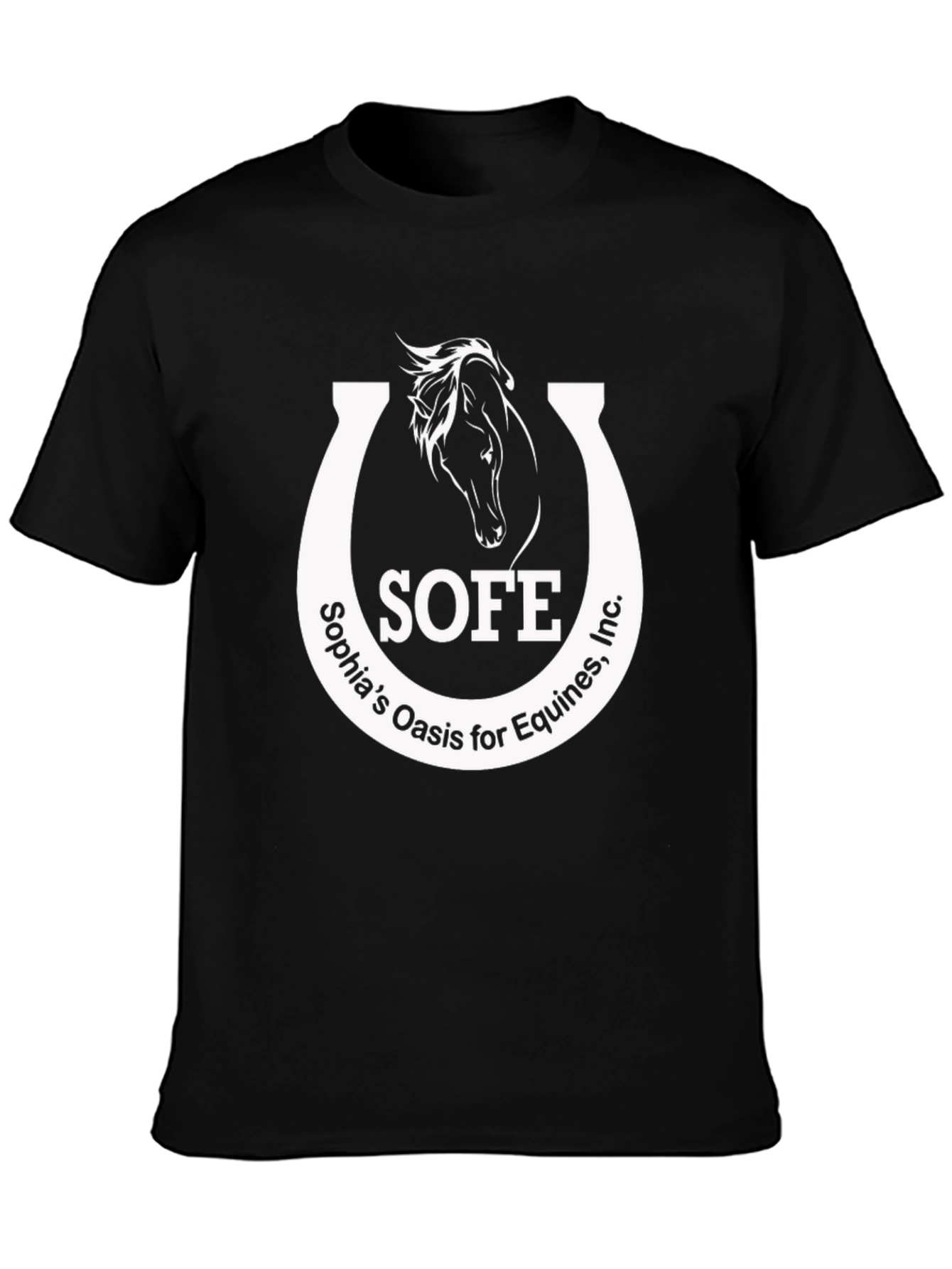 SOFE Horse Sanctuary Black T-Shirt