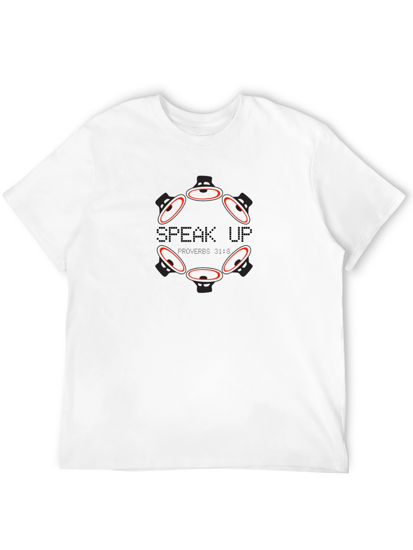 Speak Up T-Shirt - Proverbs 31:8 Graphic Tee