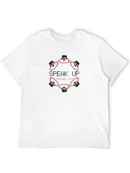 Speak Up T-Shirt - Proverbs 31:8 Graphic Tee