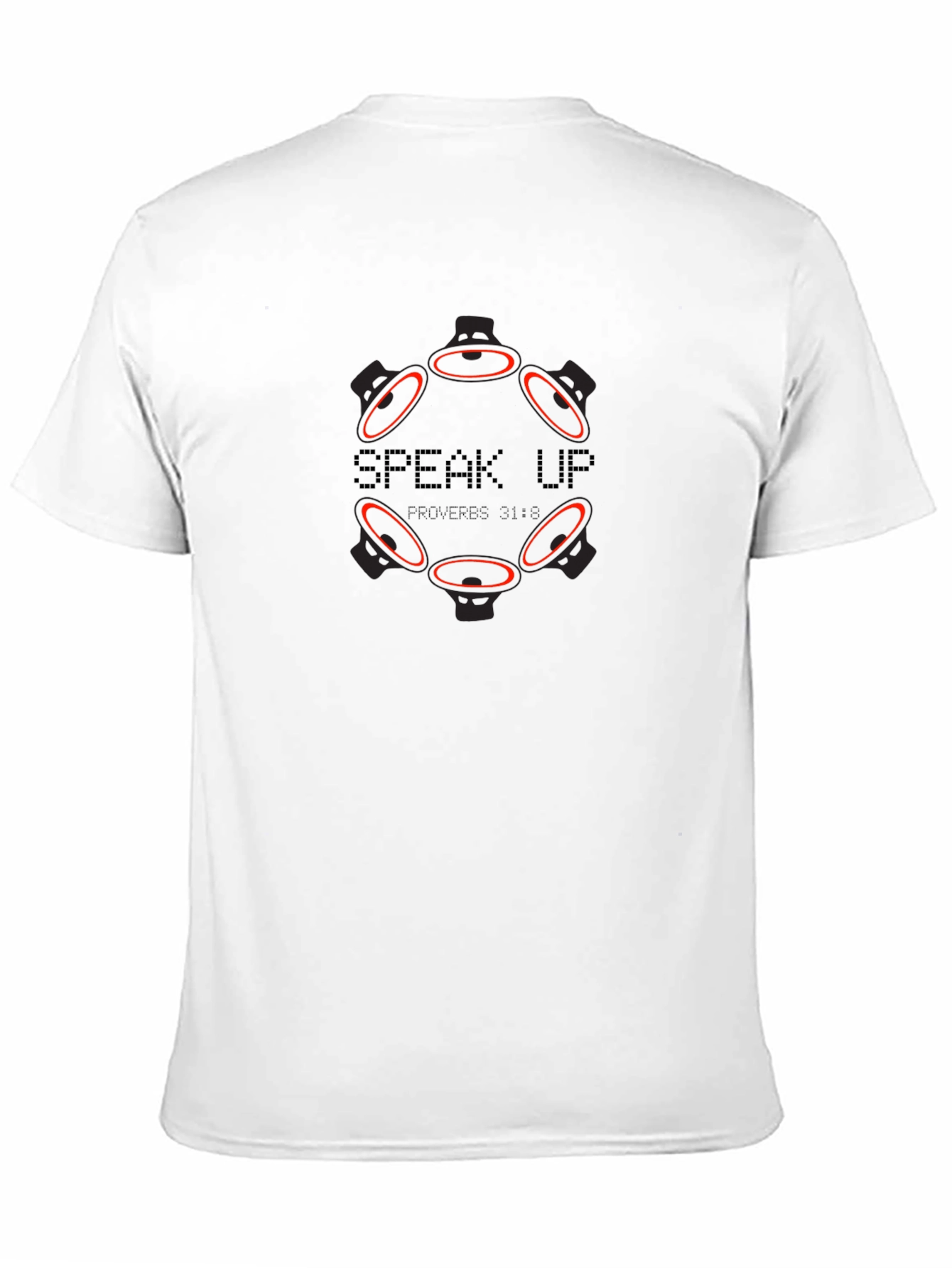 Speak Up T-Shirt - Proverbs 31:8 Graphic Tee