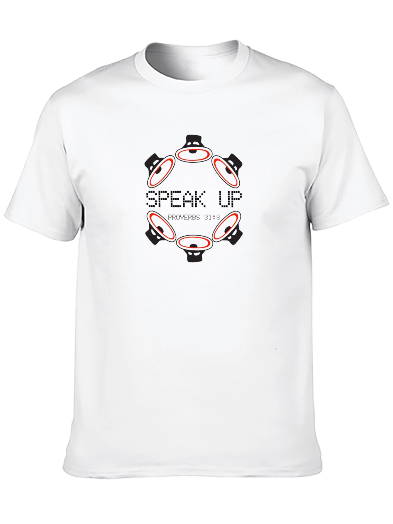 Speak Up T-Shirt - Proverbs 31:8 Graphic Tee