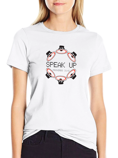 Speak Up T-Shirt - Proverbs 31:8 Graphic Tee