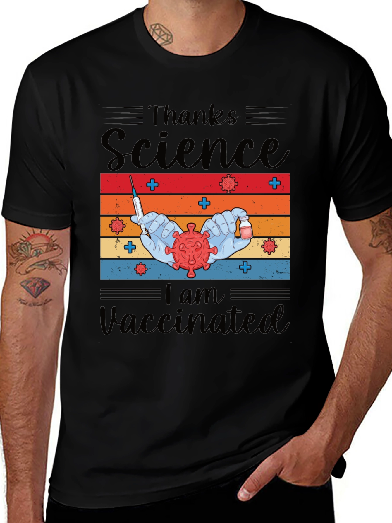 Thanks Science I am Vaccinated Tee