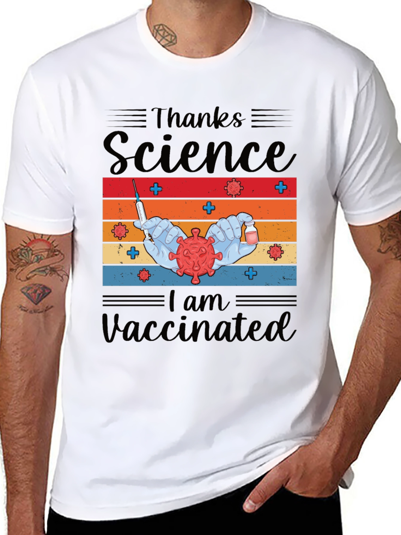 Thanks Science I am Vaccinated Tee