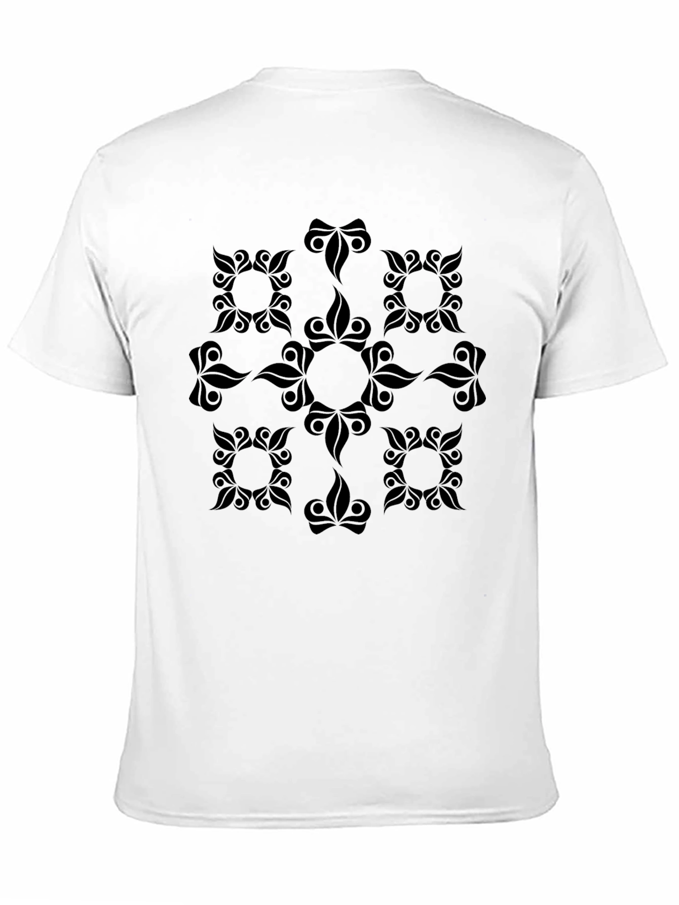 Stylish Black Graphic Print Tee - Modern Casual Look